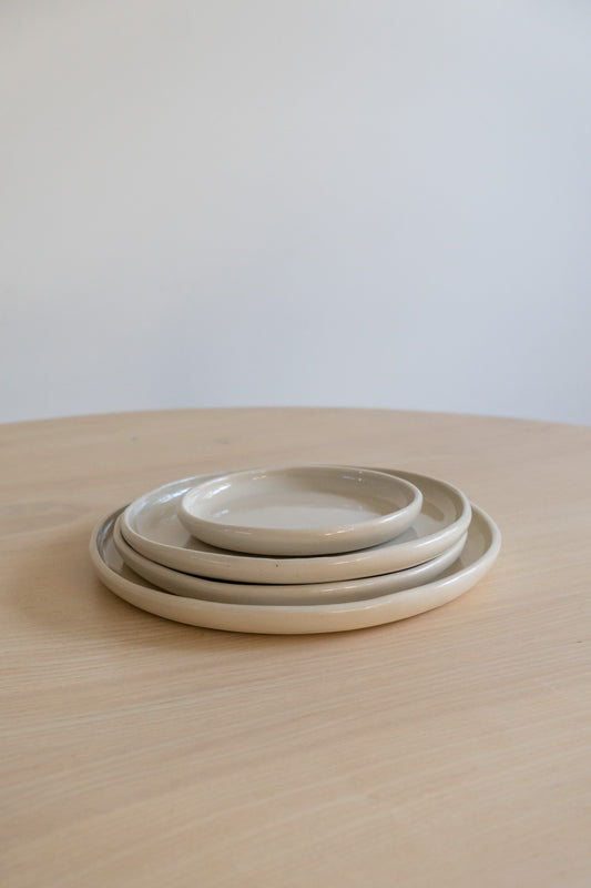 Plate - Beige, Large